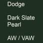 Preview: Dodge, Dark Slate Pearl, AW / VAW.